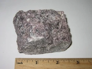 2.2" BEAUTIFUL NATURAL ROUGH PURPLE LEPIDOLITE CRYSTAL STONE MINERAL  213.8grams - Picture 1 of 7