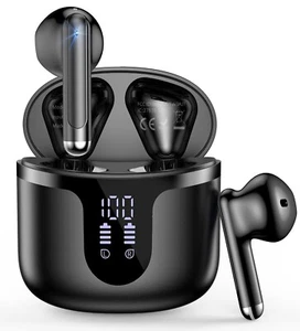 Auriculares Bluetooth 5.3 TWS Auriculares Inalámbricos Auriculares Estéreo Impermeable - Imagen 1 de 21
