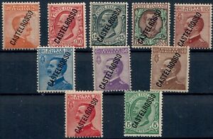 CASTELLOROSSO, ITALIAN OCCUPATION, 1924, S.3 MNH.  TO THE LEFT OVERPRINTED