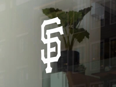San Francisco Giants SF Logo Vinyl Die Cut Decal Sticker - Image 1 of 4