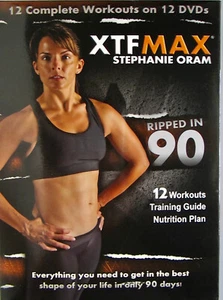 XTF Max Womens Home Fitness 10 Workouts DVD Stephanie Oram Like Mew Free Shippin - Bild 1 von 5