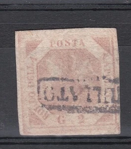 Francobolli Antichi Stati Napoli 1858 2 gr. & - Foto 1 di 1