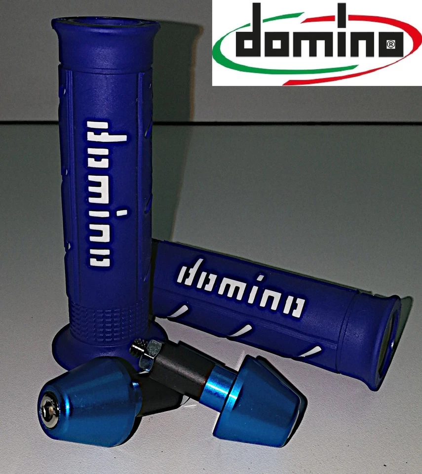 Manopole XM2 BLU + Contrappesi Suzuki LS 650 Marauder GZ125 GZ250 VZ1600 Foto 1 de 1