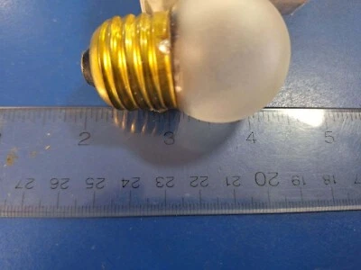 HALCO 9046 S11TF7.5 MEDIUM BASE TUFF SKIN 7.5W 130V S11 BULB SHATTER RESISTANT - Image 1 of 4