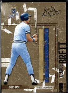 2004 Donruss Leather & Lumber #67 George Brett NM