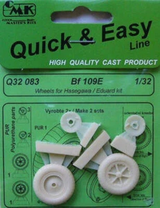 CMK 1/32 CMK Bf 109E Wheels for Has/Edu kit Resin - Picture 1 of 1