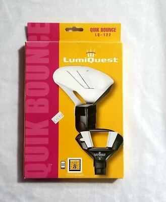 LumiQuest Quik Bounce LQ-122 for Camera to Soften Shadows Softbox Made in USA  - Image 1 of 3