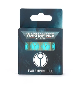 Tau Empire Dice Set - Warhammer 40k - Brand New! 56-31