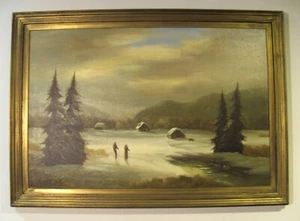 Large landscape oil prints on canvas - Picture 1 of 3