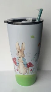 Beatrix Potter Peter Rabbit Stainless Steel Tumbler Cup 40oz Easter Spring New  - Picture 1 of 10