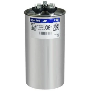 Trane Replacement 60/12.5 uf MFD x 440 VAC # 25L765 Genteq GE Dual Capacitor - Picture 1 of 3
