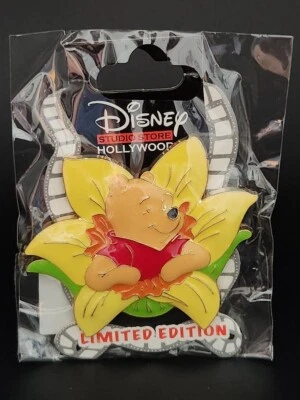 Disney DSSH Primavera Flores Flor LE 300 Pin Winnie the Pooh Foto 1 de 2