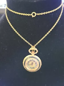 FHB 17 Jewel Swiss Watch Pocket Or Pendant Woman's - Picture 1 of 4