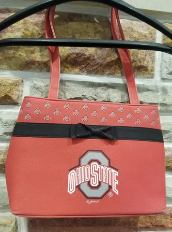 Ohio  State  Buckeyes  Jenkins  Ladies  Pocketbook/Purse--9 x 11 1/2  Plus Strap Cover