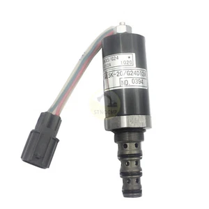Válvula solenoide bomba hidráulica SKX5/G24-212A KWE5K-20\G24D12A para Kobelco SK200-2 - Imagen 1 de 8