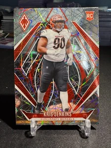 Kris Jenkins RC - 2024 Panini Phoenix - Silver Lazer Bengals Rookie - Picture 1 of 2