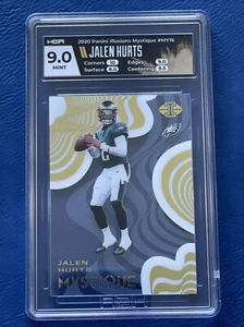 2020 Illusions Jalen Hurts RC White Gold Mystique Acetate SP #MY16 Eagles HGA 9 - Picture 1 of 7