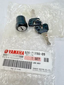 Genuine Yamaha 39L 50L Top Case Replacement Lock Set 52S-21780-09 - Picture 1 of 7