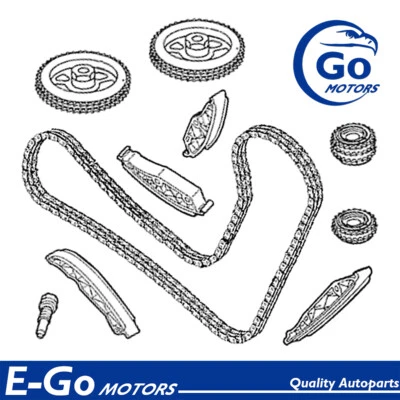 Kit de cadena de distribución para Chrysler Crossfire Base Convertible Coupé SOHC V6 3,2 L Foto 1 de 4