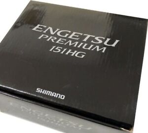 SHIMANO ENGETSU PREMIUM 151-HG LEFT Baitcasting Reel From Japan