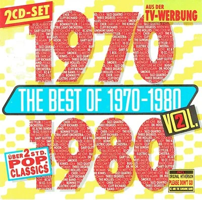 (2CD's) The Best Of 1970 - 1980 Vol. 2 - Hotlegs, The Move, Christie,The Buggles - Bild 1 von 2