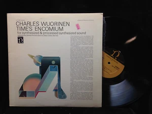 Charles Wuorinen-Time's Encomium-Nonesuch 71225-ELECTRONIC - Imagen 1 de 2