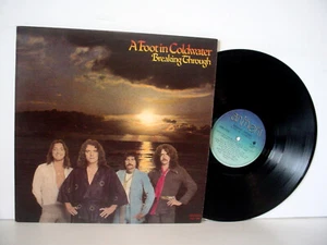 A FOOT IN COLDWATER Breaking Through Original Canadian LP 1977 ANTHEM ANR-1-1008 - Picture 1 of 3