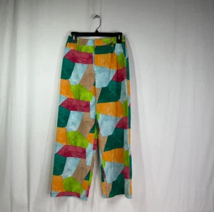 Modern Women's Gorman Colorful Wide Leg Pants - Size 2-S - Picture 1 of 5