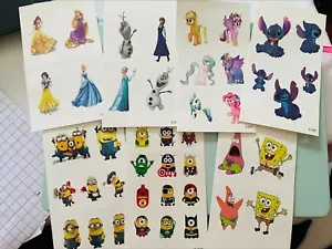 Frozen Cattivissimo Me Disney Princess My Little Ponies tatuaggio temporaneo - Foto 1 di 28