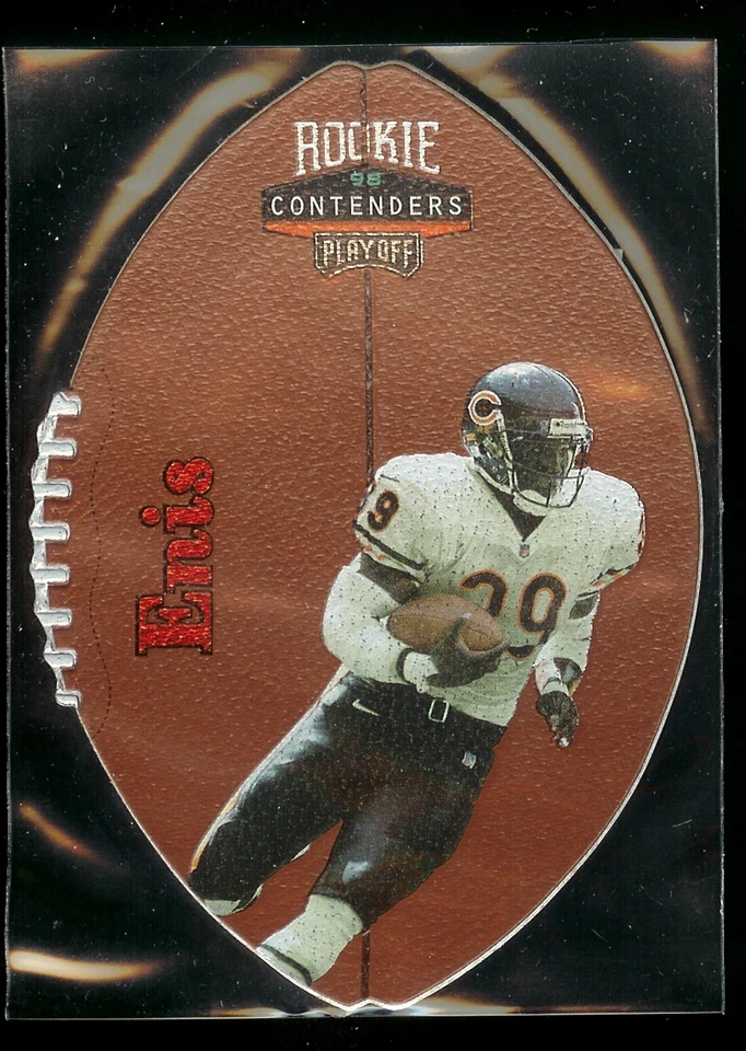1998 Playoff Rookie Contenders Red Leather #14 Curtis Enis rookie Chicago Bears - Image 1 of 1