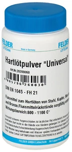 250g FELDER Hartlötpulver Universal FH21 Flussmittel Löten Bronze Messing Kupfer - Bild 1 von 1