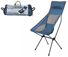 Folding Camping Chair High Back Pack Away Fishing Beach Picnic Outdoors Garden