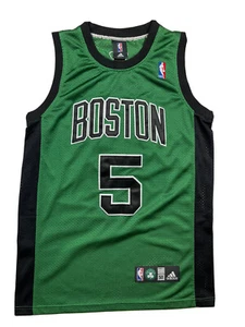 Authentic Adidas Boston Celtics Kevin Garnett Green Black Alternate Jersey 50 - Picture 1 of 8