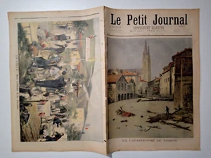 Le petit journal 1897 344 En Crete nos soldats à la Canée  Catastrophe Voiron - Picture 1 of 3