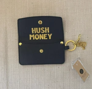 NWT Santa Barbara Design Studio Credit Card Pouch & Key Chain "Hush Money"-Navy - Picture 1 of 5