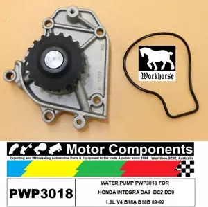 WATER PUMP PWP3018 FOR HONDA INTEGRA DA9 DC2 DC9 1.8L V4 B18A B18B 89-92 - Picture 1 of 3