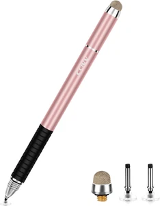 Stylus Pen 2 in 1 Fine Point & Mesh Tip for Touch Screen Tablet and Cellphone - Picture 1 of 7