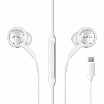 Genuine Samsung Tuned by AKG USB-C (Type C) Headphones Earphones - White