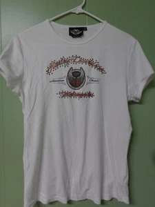 women's Harley Davidson graphic Tshirt size XL  EUC made USA  - Picture 1 of 4