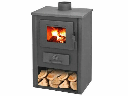 Koine K-LINE 7Kw Stufa a Legna - Nera