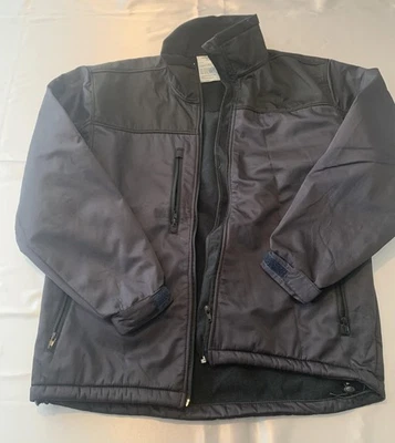 Condor Jacket Mens Medium Black Softshell Fleece Lined Full Zip Zip Pockets - Image 1 of 4