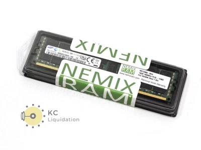 Samsung Nemix 32GB Kit (2x16GB) PC3L-12800R 2Rx4 Server ECC RAM Memory - Image 1 of 3