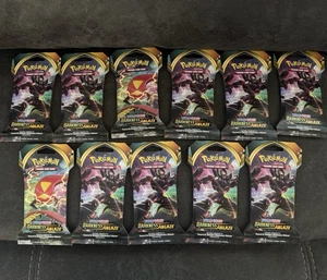 Pokemon TCG Darkness Ablaze X10 Sleeved Booster Packs - Bild 1 von 3