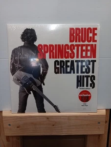 Bruce Springsteen Greatest Hits 2LP Ruby Red Vinyl Records BRAND NEW Sealed Mint - Picture 1 of 3