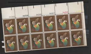 U.S. 1973 Henry O. Tanner 12-stamp Plate Block Mint MNH Scott # 1486 .. - Picture 1 of 1
