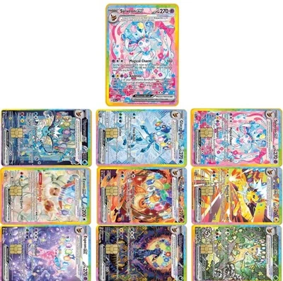 Ex Pokémon Debit Credit Card Skin Sticker - Small Chip - Image 1 of 4