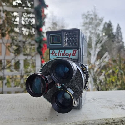 Cámara fotográfica Mansfield Holiday II 8 mm triple torreta Foto 1 de 4
