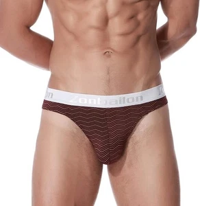 Zonbailon Mens Athletic Thong Underwear , Thong G String Hot T-Back, Red, Sz XL. - Picture 1 of 12
