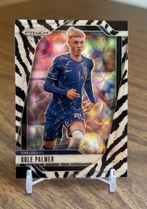Cole Palmer 2024-25 Panini Prizm Premier League EPL #90 Zebra Prizm /15 - Picture 1 of 2