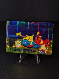Tarjeta adhesiva expendedora de papel aluminio colección anime Pikachu/Togepi/Más Pokemon - Imagen 1 de 4